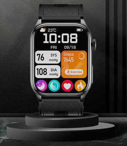 Смарт-часы Lemfo S101 с измерением давления и ЭКГ